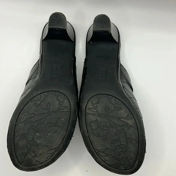 Mootsie Tootsie Women’s Moharjam sandals open toe 3 inch heels 7.5 black Event - Picture 2 of 8